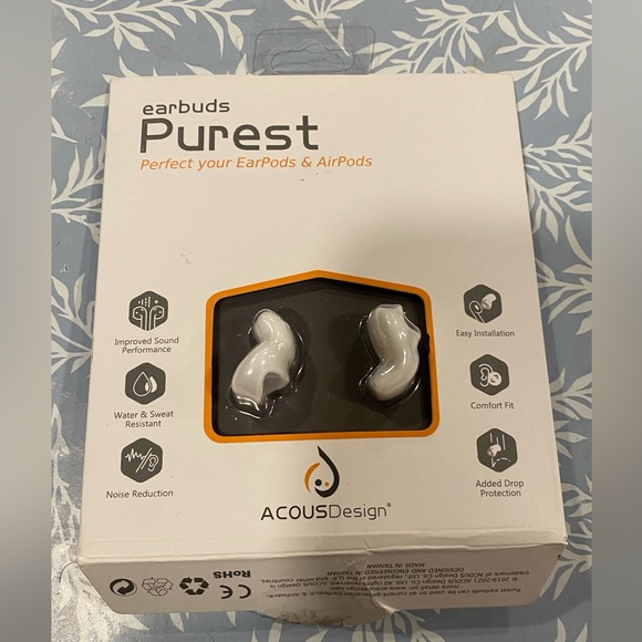 ACOUS Design Purest Earbuds & AirPods Covers - Picture 1 of 2